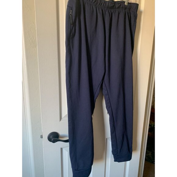 Nike Therma-Fit Mens Standard Fit Navy Joggers Pants XL New With Tags - Picture 3 of 4